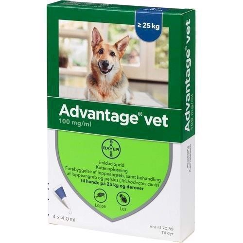 Advantage Vet Loppemiddel Til Hunde Over - Advantage Vet Happypet - 7046264170892