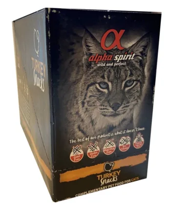 Alpha Spirit Cat Turkey Snack 35g StorkØb - Alpha Spirit Happypet  - 8436586310578