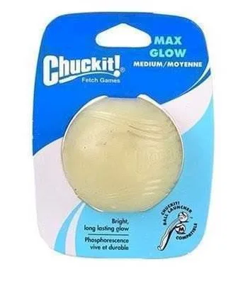 Chuckit Max Glow Ball Medium - Chuckit Happypet  - 029695323133