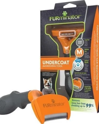 Furminator Deshedding Long Hair Medium - Furminator Happypet  - 4048422141068