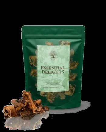 Essential Lamb Delights Tørret Lammelunge 120g - Essential Foods Happypet  - 5711580900172