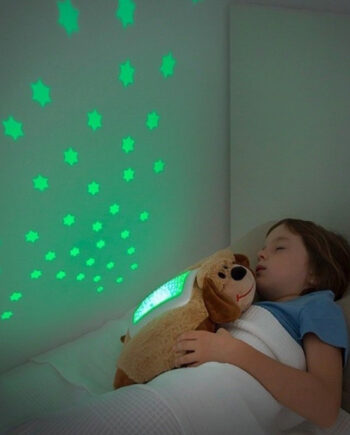 Krammebamse Med Lys Hund - Dingadget Happypet  - 9461008