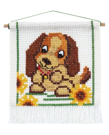 Broderi Kit First Kit Hund - By Permin Happypet