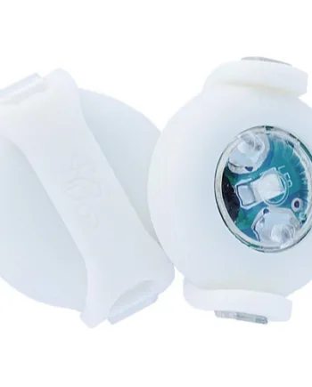 Hvid Curli Led Lygte Til Hunde Pakke Med Stk - Trixie Happypet  - 7640144822026