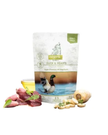 Isegrim Vådfoder And Hjerte 410g - Isegrim Happypet  - 4250231541025