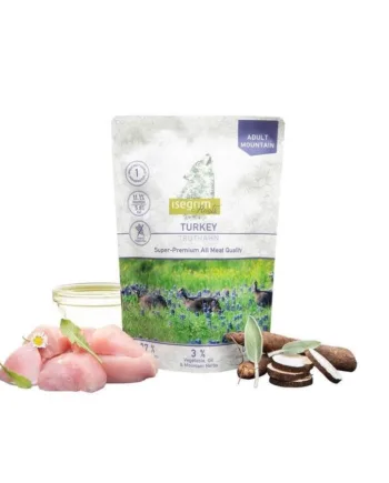 Isegrim Vådfoder Kalkun 410g - Isegrim Happypet  - 4250231541049