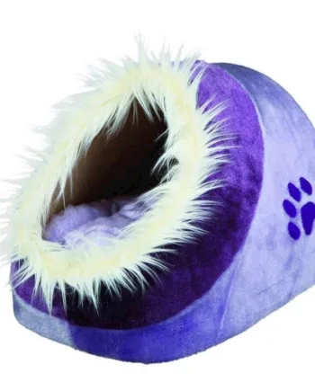 Minou Kattehule Med Plysbetræk Lilla Syren - Trixie Happypet  - 4011905363004