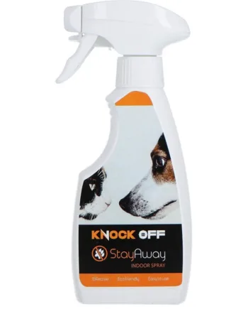 Knock Off Væk Hund Kat Stay Away Spray Til Indendørs Brug 250ml - Knock Off Happypet  - 8716759560901