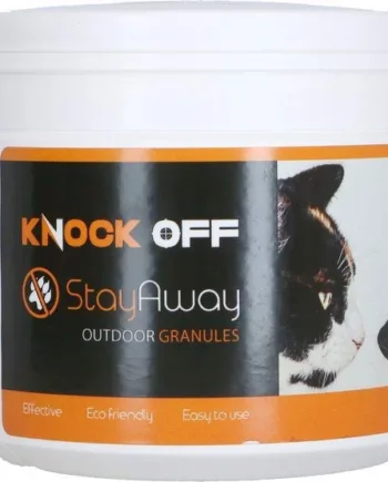 Knock Off Stayaway Pellets Outdoor Væk Hund Kat 500g - Knock Off Happypet  - 8716759556294