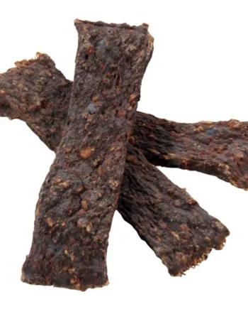 Krondyr Kødstrips Ovnbagt 200g - Snack'it Happypet  - 5710456014333