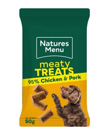 Natures Menu Treats Chicken Barf Bites Med Kylling - Natures Menu Happypet  - 5025730010827