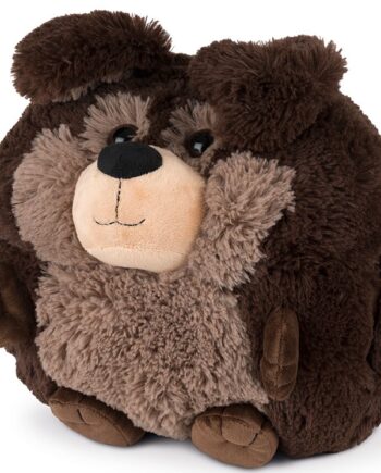 Noxxiez Kæmpe Bamse Håndvarmer Pude Hund Mørk - Noxxiez Happypet  - 8718274251784