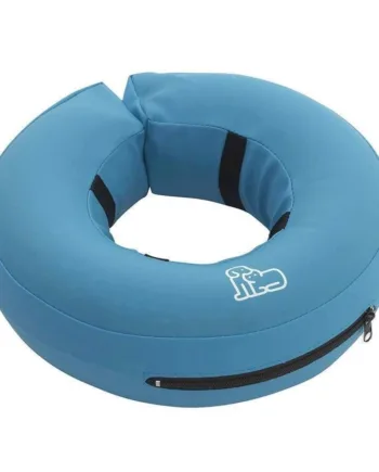 Oppustelig Halskrave Til Hunde Lyseblå Xlarge - Buster Happypet  - 5703188343475