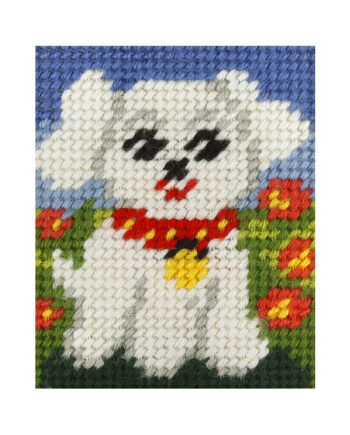 Hvid Stramaj Hund 17x20 - Permin Happypet