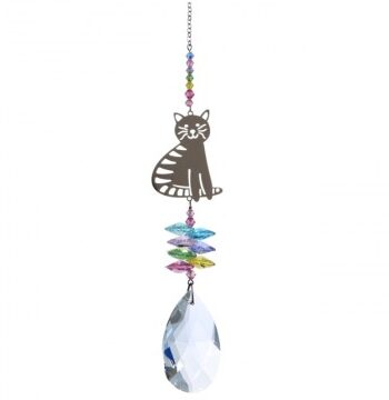 Swarovski Krystal Kat Swarovski Krystaller Godkarmashop - Wild Things Happypet