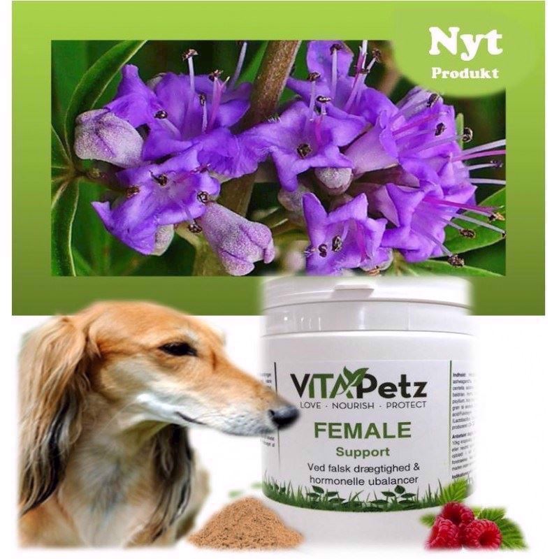 Vitapetz Female Support Mod Falsk Drægtighed 375g - Vitapetz Happypet  - 992886551139