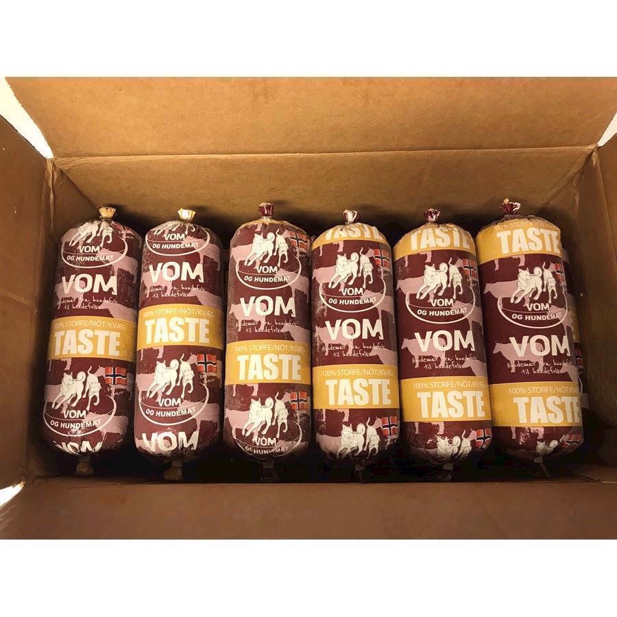 Vom Taste Med Oksekød - Vom Og Hundemat Happypet
